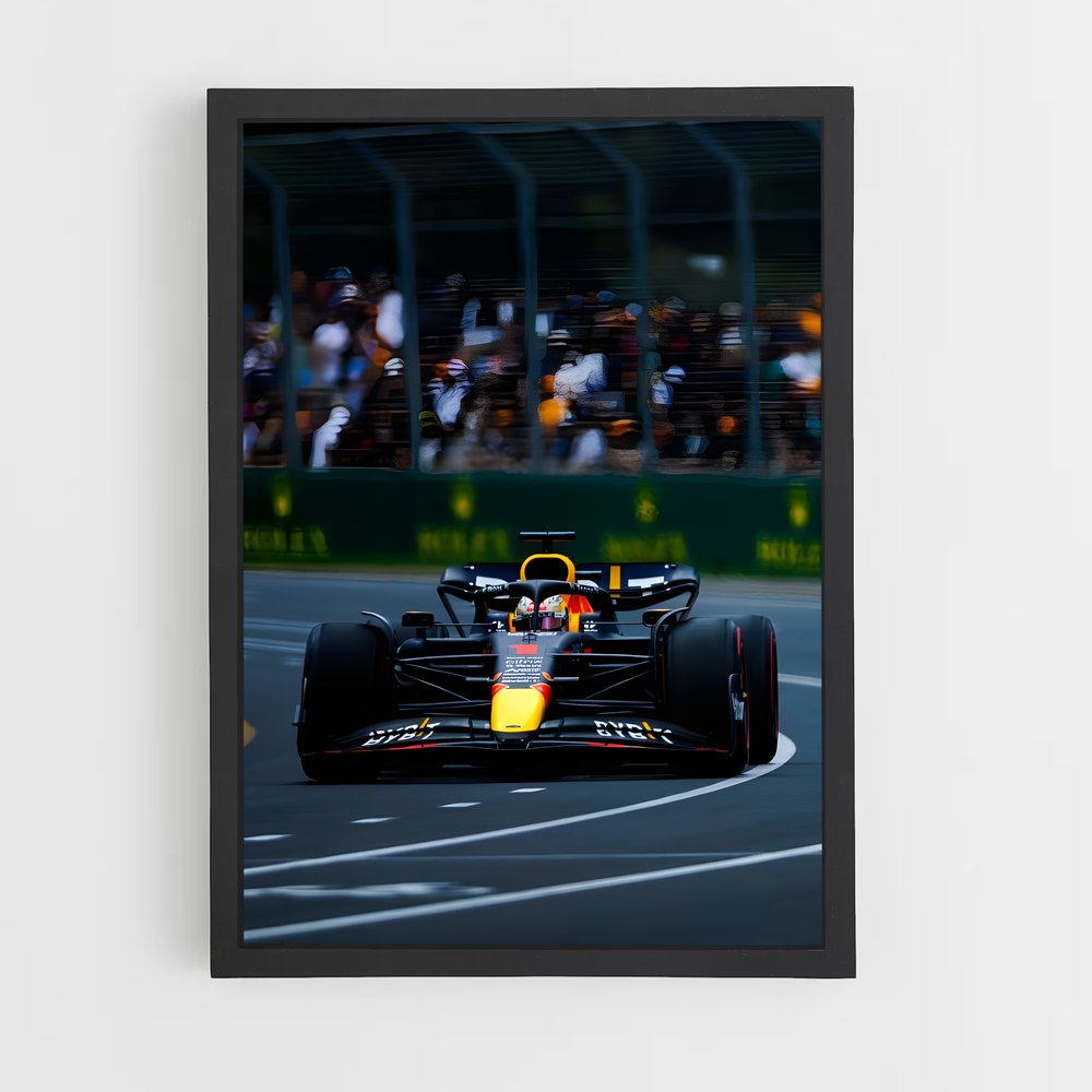 Poster Red bull moteur – affiche Voitures de Formule 1 (vue 2)